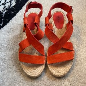NWOT Via Spiga espadrille sandals 10